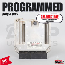 Programmed PLUG&PLAY 2013 VW Beetle 2.0L TDI Engine Control Unit ECM 03L906019AP picture