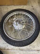 1950’s-1960’s Ducati 125cc Motorcycle Wheels Front And Rear picture