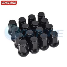 16 Pack M10x1.25 Black Tapered Lug Nuts for Honda Yamaha Kawasaki Can-Am Polaris picture