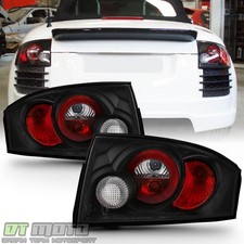 Black 1999-2006 Audi TT Quattro Tail Lights Brake Lamps 99 00 01 02 03 04 05 06 picture