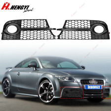 For AUDI TTS MK2 2011-2014 Pair Car Front Bumper Fog Light Grill Honeycomb Style picture