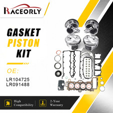 Full Head Gasket Piston Set For Range Rover Evoque Valer PT204 AJ200 2.0L 2018+ picture