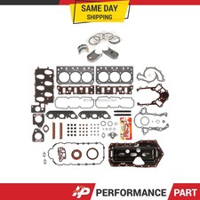 Full Gasket Set Bearings Rings Fit 96-02 Pontiac Chevrolet 3.8L OHV picture