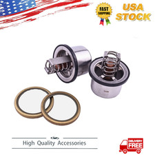 New 82℃ 2Pcs Thermostat 23532436 Replaces for Detroit Engine Series 60 picture