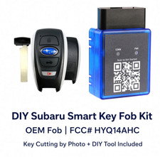 DIY Kit OEM Subaru Smart Key HYQ14AHC 4-Button Trunk + Key Cutting picture