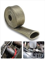 Wire Heat Shield Automotive Heat Shield Sleeve Fuel Line Heat Shield Titanium 1