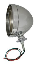 Empi 7 Inch Chrome Headlight Shell with H4 Plug Pigtail - 9307-7 picture