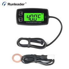 Digital Engine Temperature Gauge,Over-Temperature Alert,Backlight For Motorcycle picture