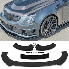 Glossy Front Bumper Lip Splitter Spoiler Body Kit For Cadillac CTS CTS-V Coupe picture