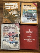Lot Of 4 Vintage Chilton Truck & Van Repair Manuals Engines USA See Pictures picture