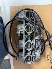 1981 Honda CB900C Custom OEM Keihin Carburetor Rack Assembly 4 Carb picture
