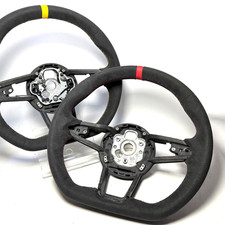 Audi R8 4S TT TTS TTRS OEM Steering Wheel Custom Alcantara Wrap Core Exchange picture