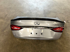 18-20 INFINITI Q50 REAR TRUNK DECK LID SHELL COVER PANEL GRAY ASSY, OEM LOT3491 picture