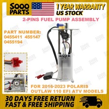 2-Pins Fuel Pump Assembly For 2016-2023 Polaris Outlaw 110 0455411 0455147 picture