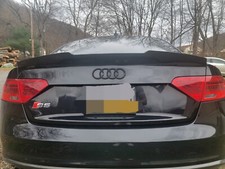 For 2008-2016 AUDI S5 Coupe 2dr carbon fiber spoiler type D picture