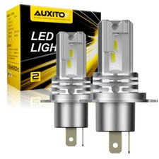AUXITO 2x H4 9003 Super White 80000LM Kit LED Headlight Bulb High Low Beam Combo picture