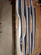 1972 PONTIAC LEMANS GT BLACK REFLECTIVE 1972LGT DECALS SWORD STRIPES KIT + BONUS picture