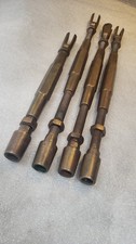 4 Vintage Bronze Wc Sailboat Turnbuckles New Swageless ends Needed  1/4