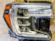 COMPLETE 2019-2022 GMC SIERRA 1500 BASE RIGHT PASSENGER LED HEADLIGHT OEM picture