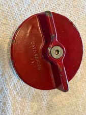 Cessna Fuel Cap C156003-0101 Used Red Aircraft Vented Gas Cap picture