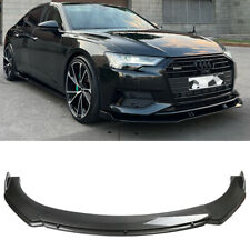 For Audi S3 S4 S5 S6 S7 S8 TT Front Bumper Lip Spoiler Splitter Carbon fiber picture