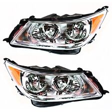 Halogen Headlight Set For 2010-2013 Buick LaCrosse w/ Bulb(s) Pair CAPA picture