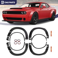 For 2015-2023 Dodge Challenger SRT Hellcat Demon Style Black Wheel Fender Flares picture