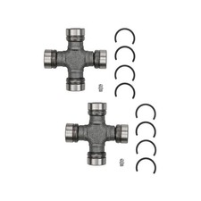 MOOG 534G 2PCS Greasable Driveshaft Universal Joint Kit Front Rear picture