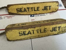 Vintage Wooden Wheel Chocks picture