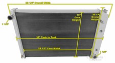 1979 - 1984 GMC C3500 3 Row Alliant Radiator (19 x 28-1/4 