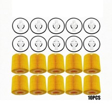 04152-YZZA1 10pcs Engine Oil Filter Kit for Toyota Camry Sienna Highlander RAV4 picture