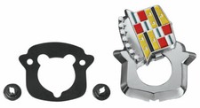 RestoParts Trunk Lock Crest Emblem 1971-1976 Cadillac Eldorado and Fleetwood picture