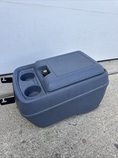 1980-1991 Ford F150 F250 F350 Bronco OEM Blue Center Console Cup Holder picture