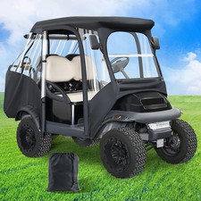 Golf Cart Enclosures Rain Cover 4 Passenger Short Roof for Club Car Precedent picture