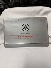 1986 VW Welcome to the Partnership Packet 1985 Vanagon 255-771 Docs picture