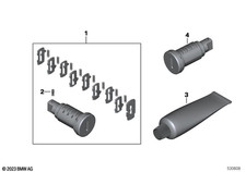 Genuine BMW-Motorrad Lock cylinder 51257698204 picture