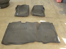 2014-2019 SIERRA FRONT REAR WEATHERTECH FLOOR LINERS JET BLACK 14-19 picture