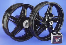 HARLEY 2024-2026 ROAD GLIDE HELIX WHEELS IN GLOSS BLACK POWDER COAT -   EXCHANGE picture