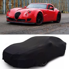 Black Stain Stretch Waterproof Outdoor Car Cover Protector For Wiesmann GT MF5 picture