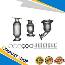 FITS:02-04 INFINITI I35/02-03 MAXIMA 3.5L ALL THREE CATALYTIC CONVERTER SET picture
