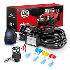 Nilight Remote Wiring Harness for LED Light Bar 12V 20A 14AWG Controller 5PIN picture