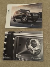 2013 +  2014 Pair of Mercedes Benz G-Class G550 G63 AMG Brochure Catalog OEM picture