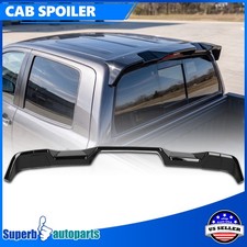 Glossy Black 3PC Style Rear Cab ROOF SPOILER WING Fits 2007-2013 Toyota Tundra picture