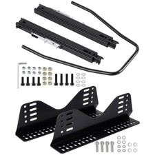 Universal Racing Seat Bracket w/Seat Slider Side Mounting Bracket Track Assembly picture