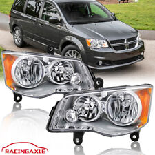 Headlights For 2011-2019 Dodge Grand Caravan/2008-2016 Chrysler Town & Country picture
