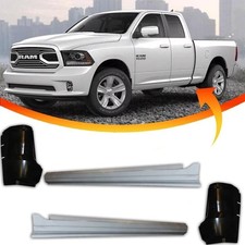 Outer Rocker Panels and Cab Corners Fits 2009-2018 Ram Truck Crew Cab  4PC. Set picture