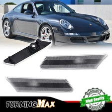 For Porsche 911 997 987 Cayman Boxster Clear Front Wheel Fender SideMarker Light picture