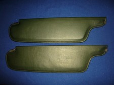 1970-1971 OEM  Challenger Barracuda Cuda E-Body GREEN Sun Visors USED Originals picture