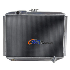 Aluminum Radiator for 1987-1991 Mitsubishi Pajero I L044G L049G 4D56-T 2.5TD MT picture