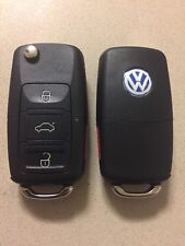 BRAND NEW PAIR VOLKSWAGEN KEYLESS ENTRY REMOTE FOB BLADE OEM  HLO 1K0 959 753 H picture